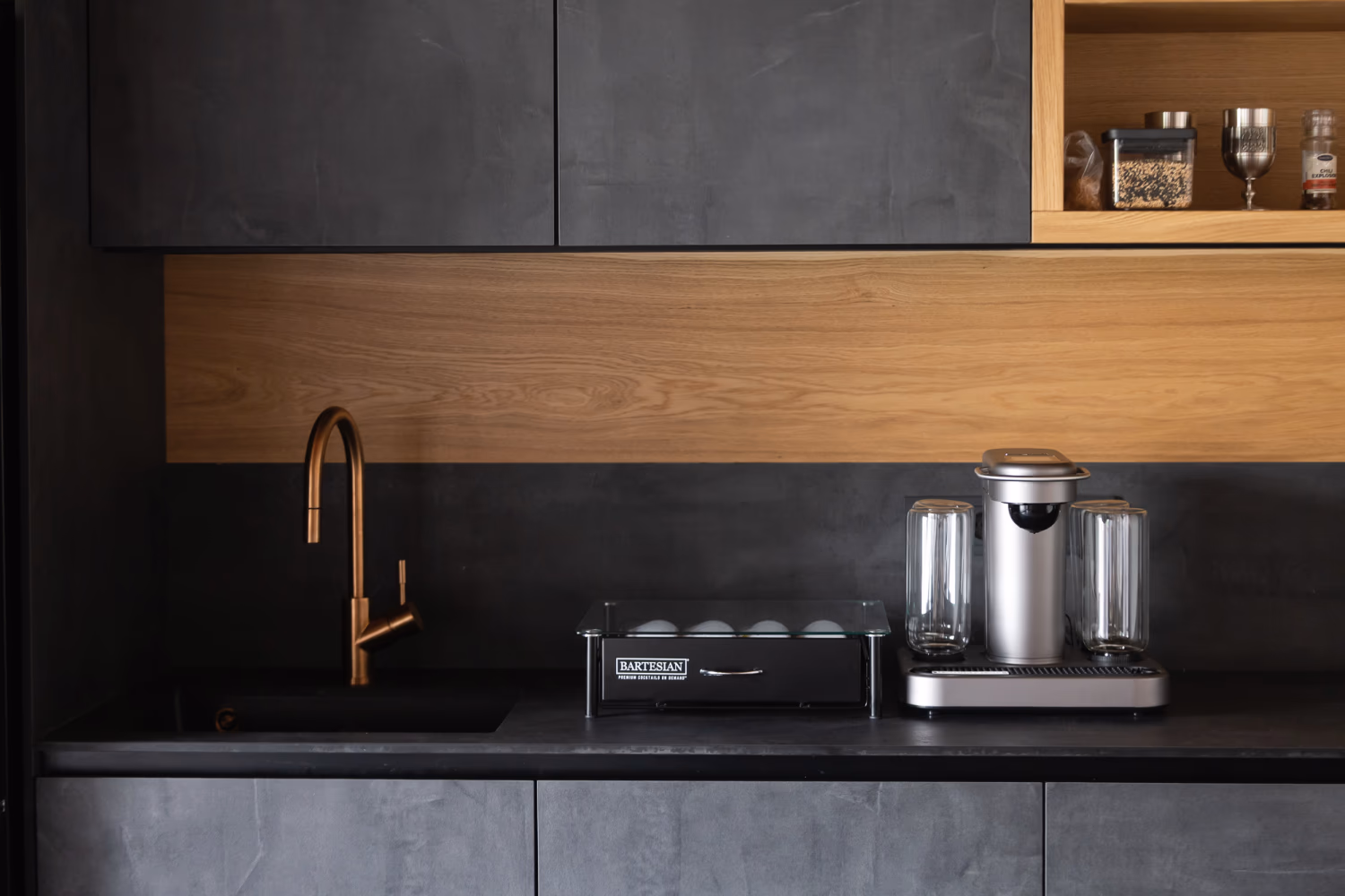 Bartesian cocktail station in a premium hospitality setting